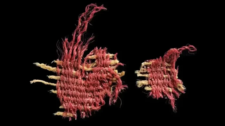 Tecido de 3.800 anos tingido com 'Escarlate Bíblico' comprova passagem bíblica.