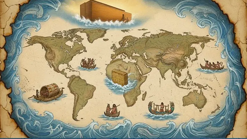 Elementos Comuns Observados nos 212 Relatos do Dilúvio ao redor do mundo.