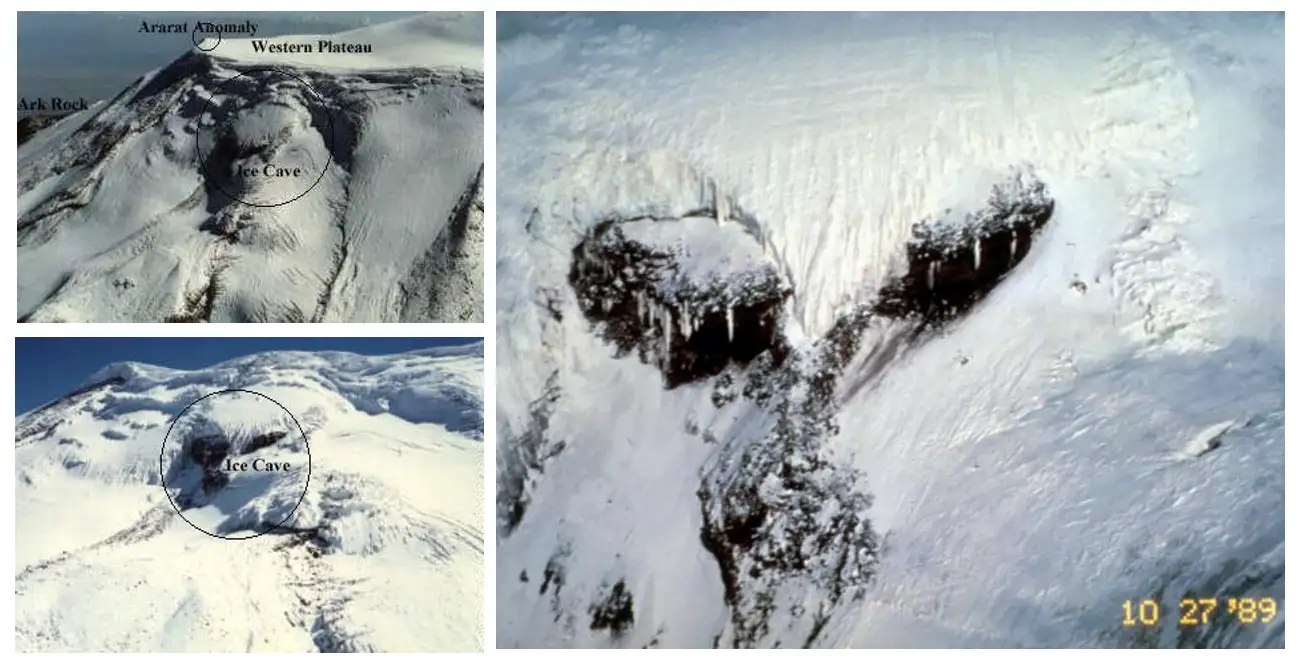 Estrutura fotografada por gregor schwinghammer no Monte Ararate em 1959