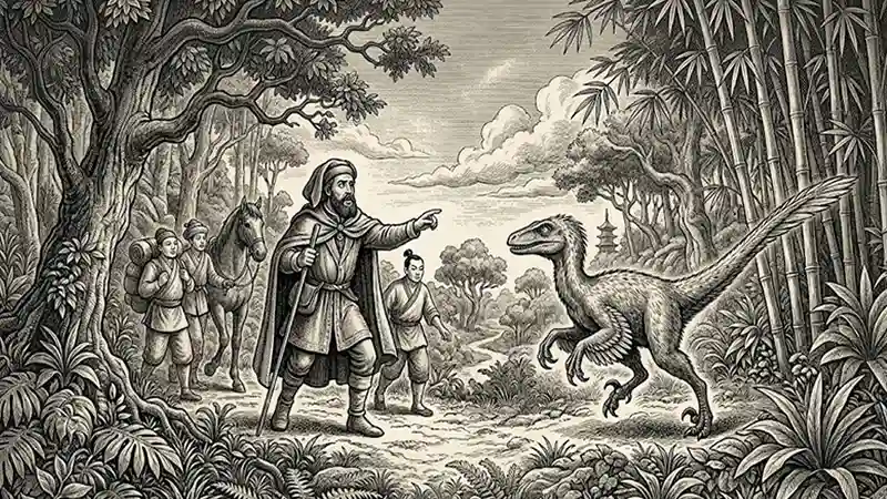 Marco Polo viu criaturas semelhantes a dinossauros na China