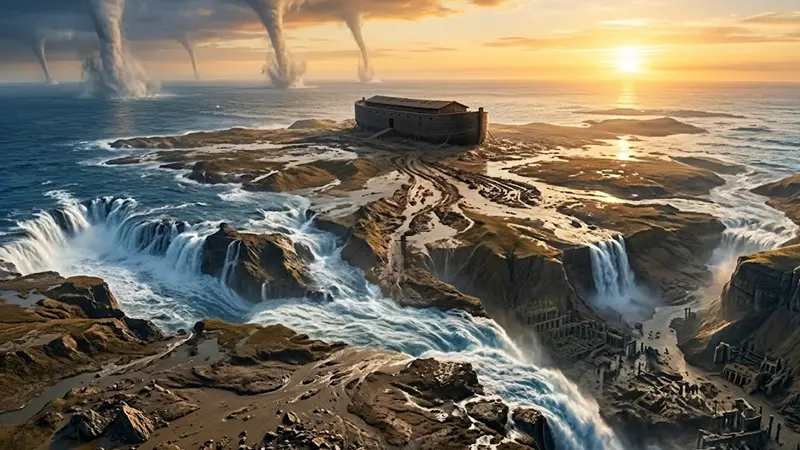 Para onde foram as águas depois do dilúvio